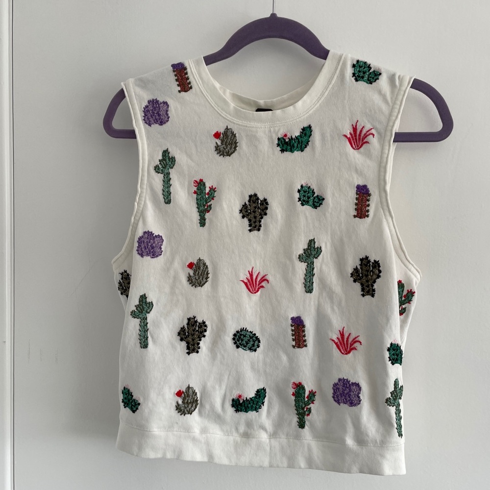 Free People Succulent Tank Top size XS.